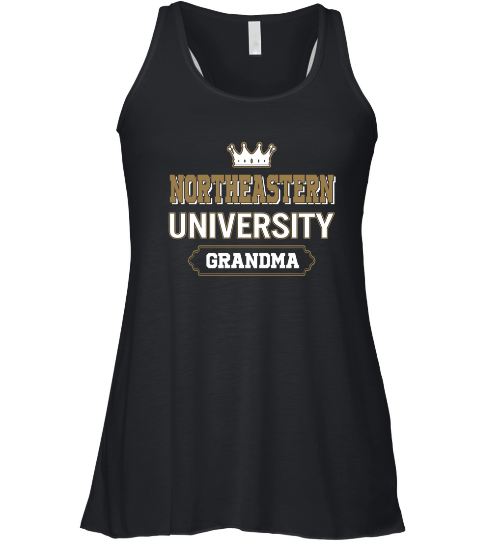 Northeastern University Grandma Great Gift For Grandparents Women's Flowy Tank Top