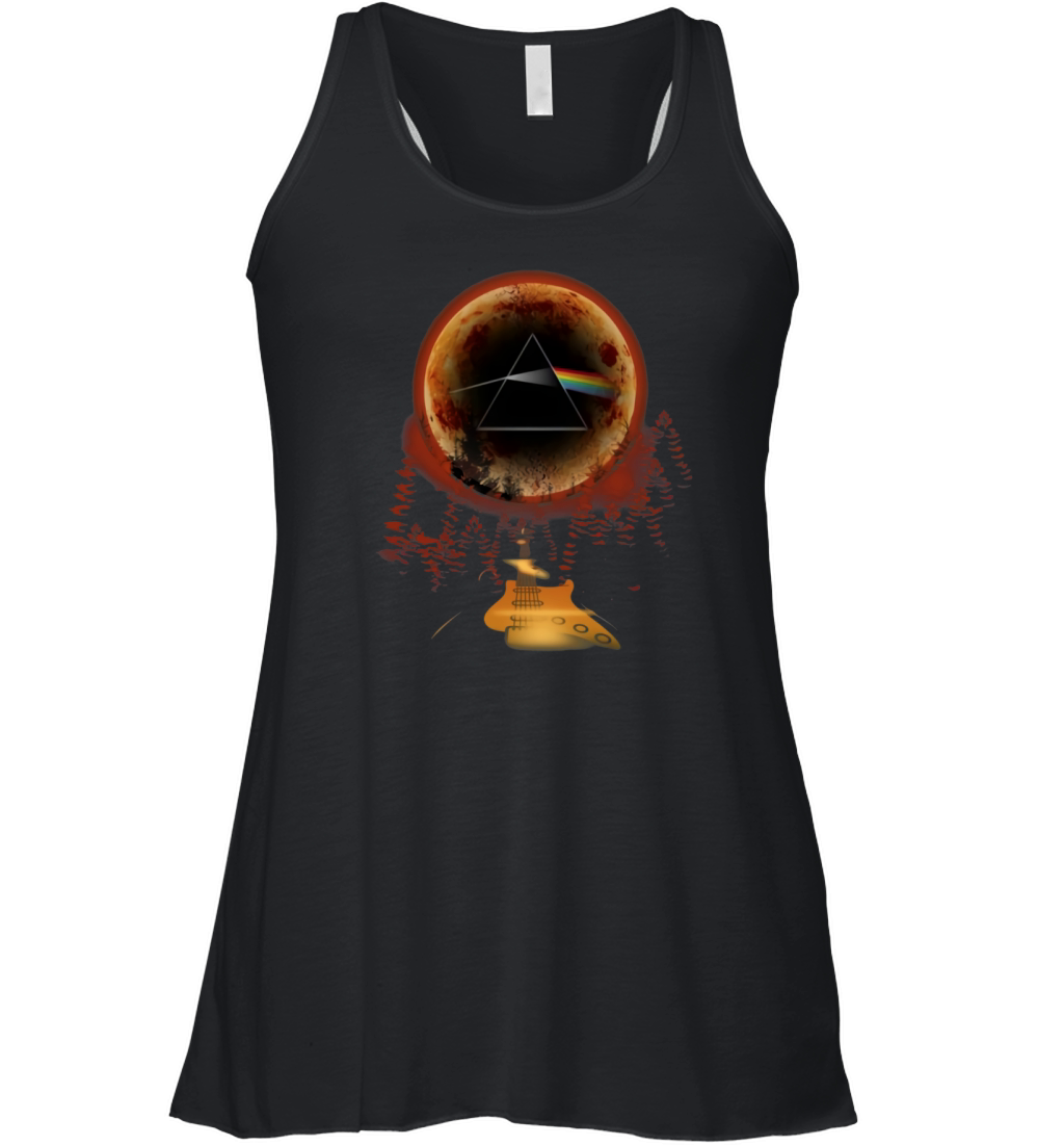 Prism Dark Side Of The Moon Pink Floyd 1965 London English Rock Band Fans Women&#039;s Flowy Tank Top