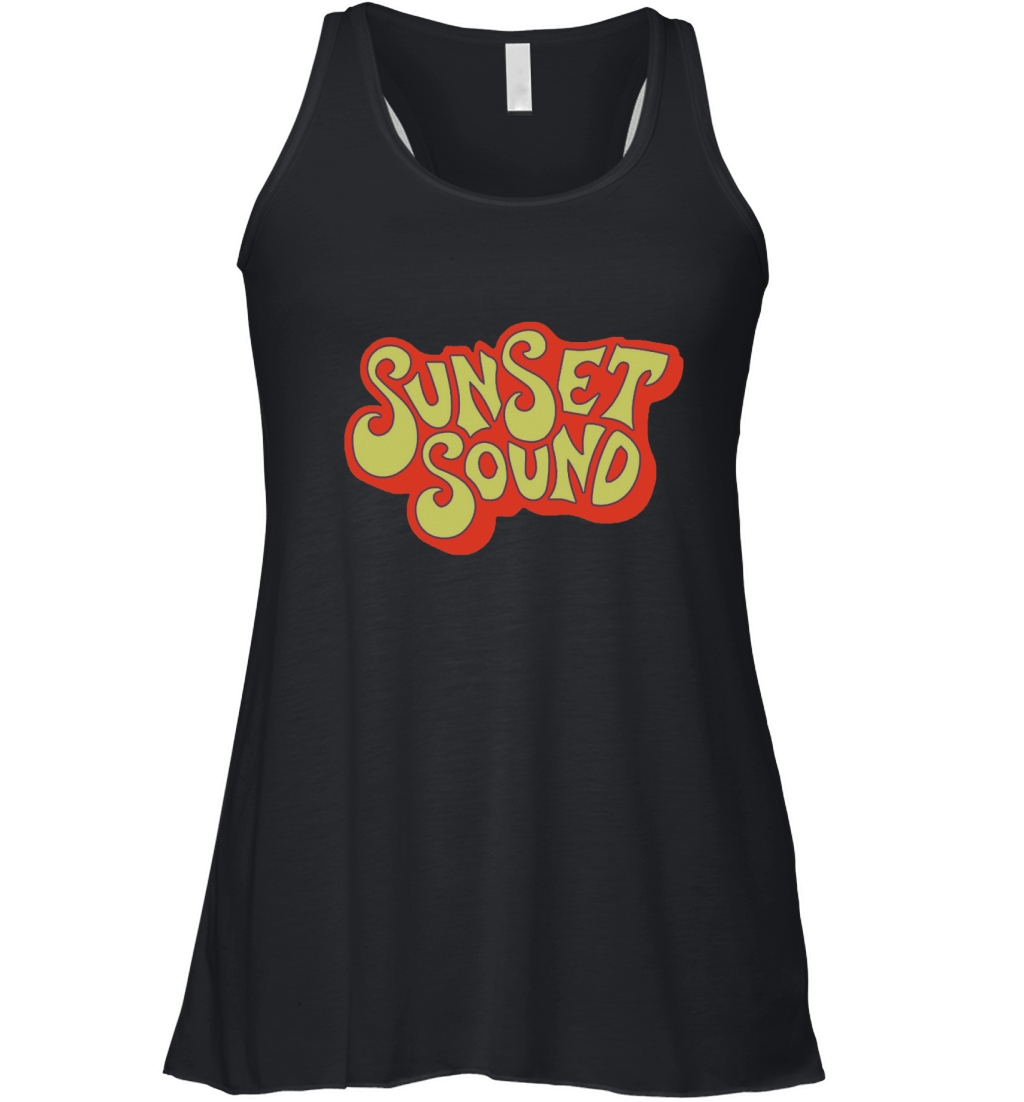 Classic Sunset Sound Logo T Women's Flowy Tank Top