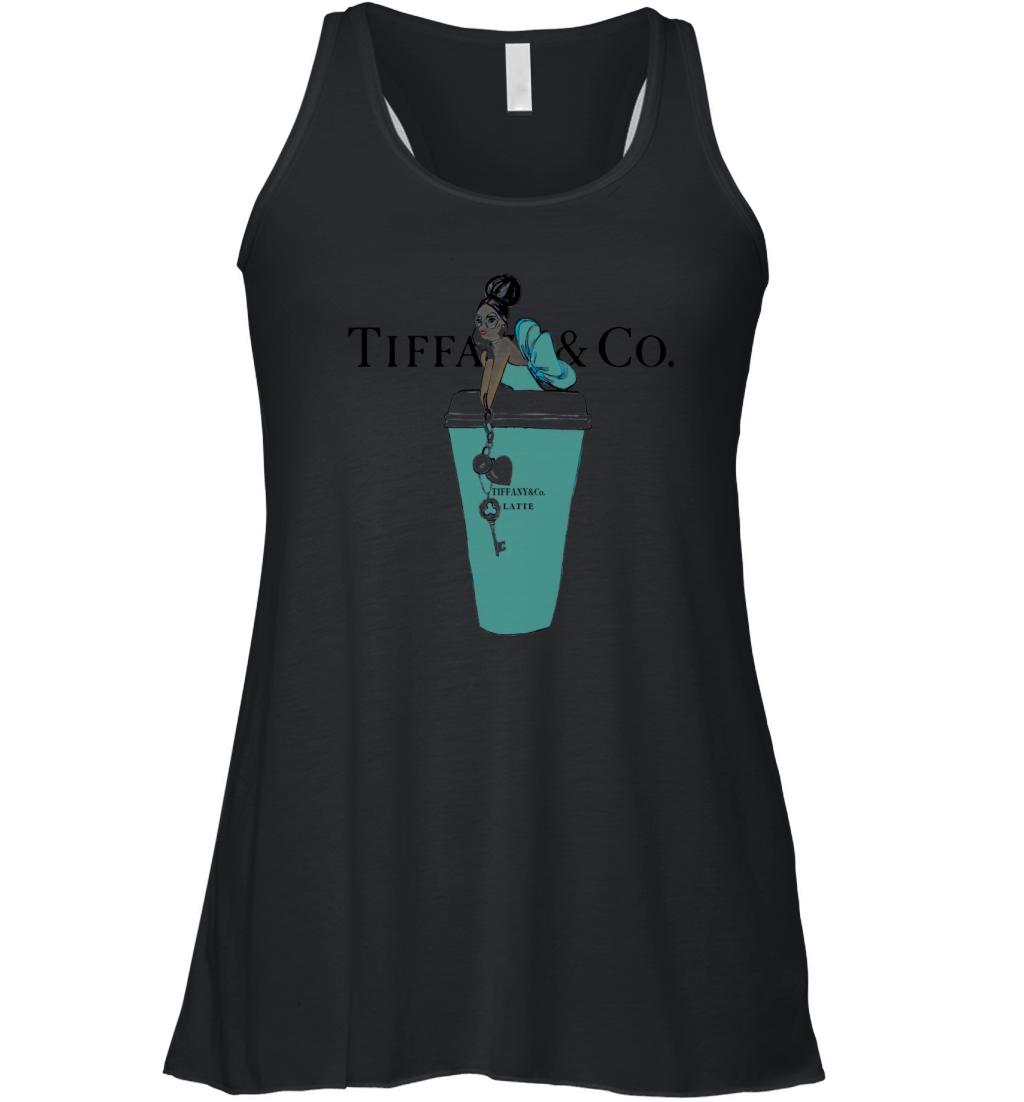 Tiffany And Co Latte Women's Flowy Tank Top