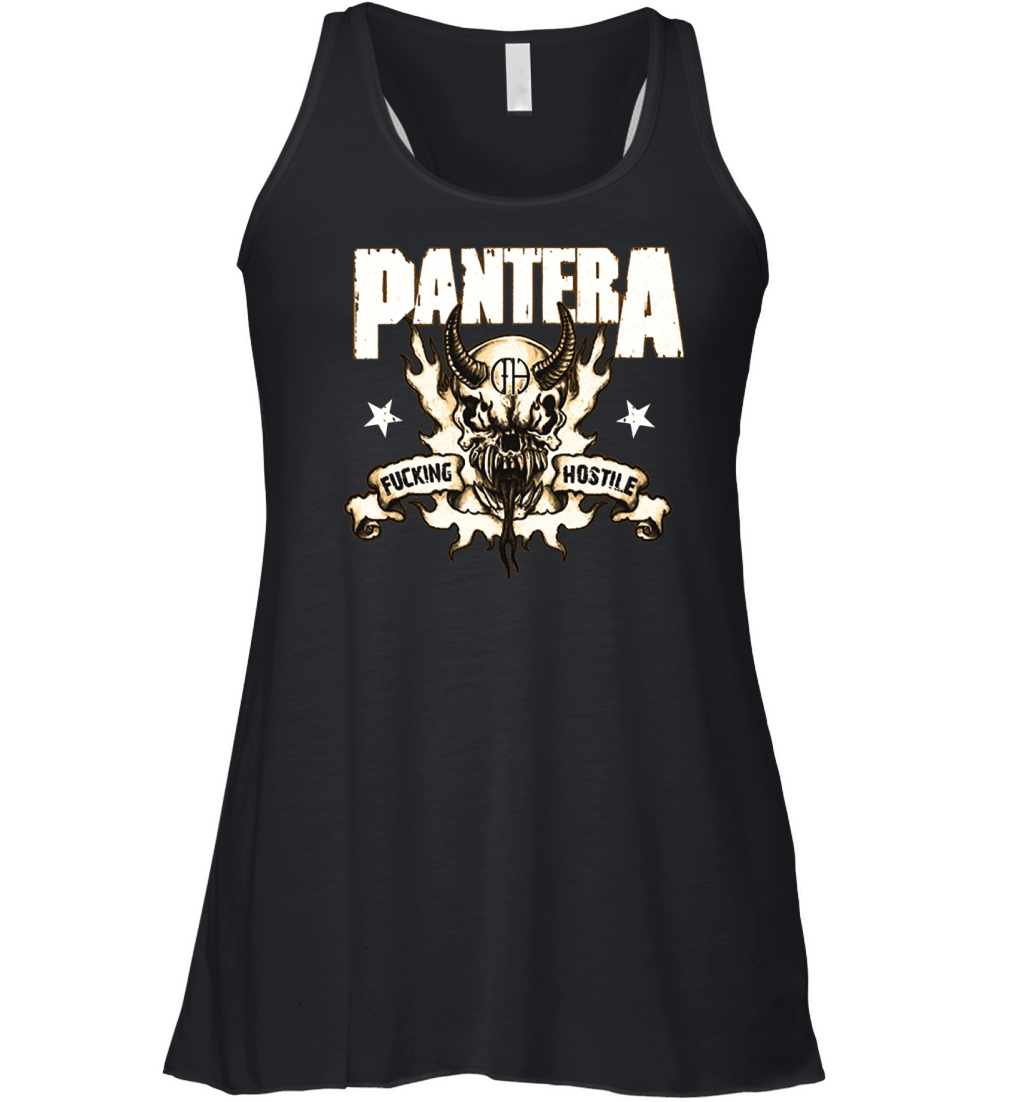 Pantera Skull Rock Band Women's Flowy Tank Top