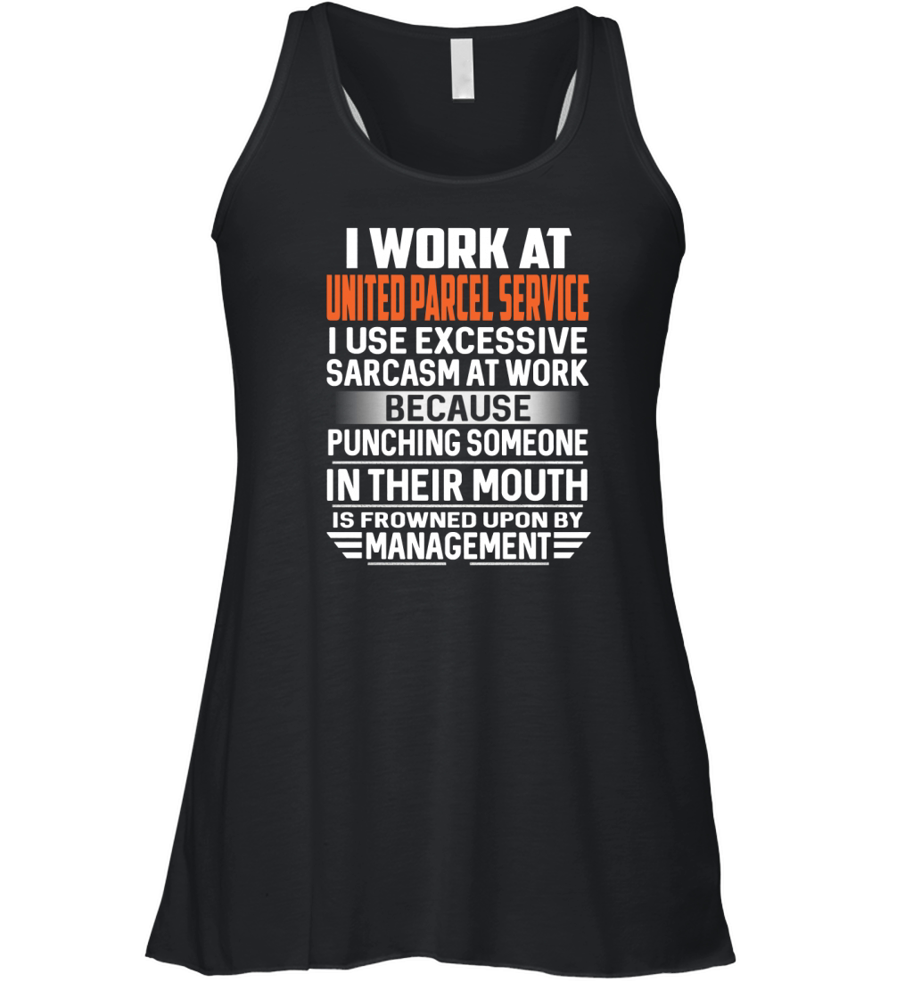 United Parcel Service Women's Flowy Tank Top