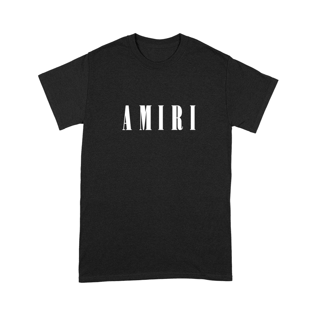Amiri Men's Black Logo print Premium T-shirt
