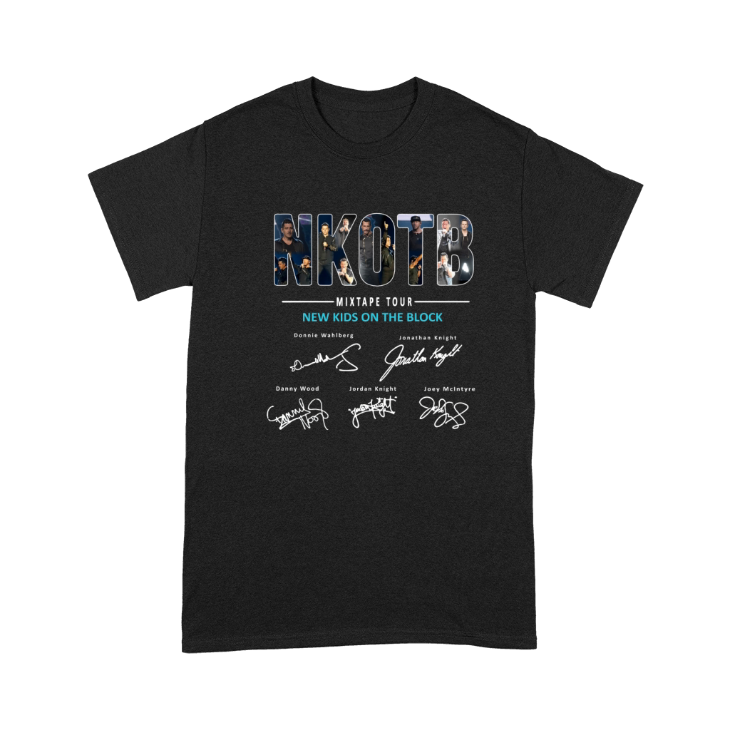 NKOTB Mixtape Tour New Kids On The Block Signature Premium T-shirt
