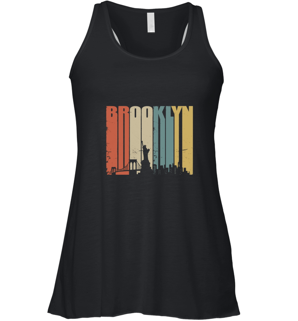 Brooklyn Shirt Vintage Brooklyn New York Tshirt Women's Flowy Tank Top