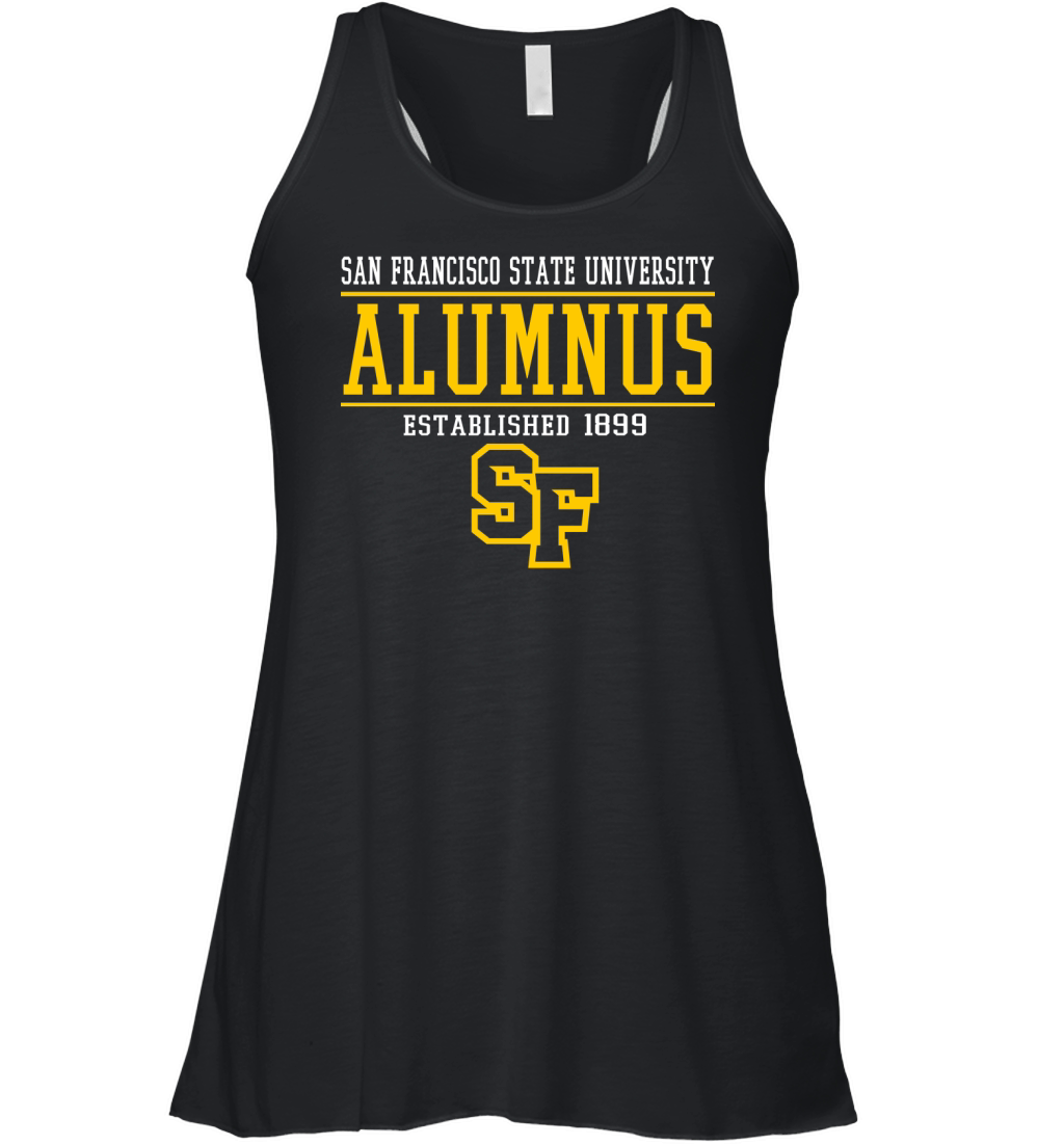San Francisco State university   Alumnus established 1899 Women's Flowy Tank Top