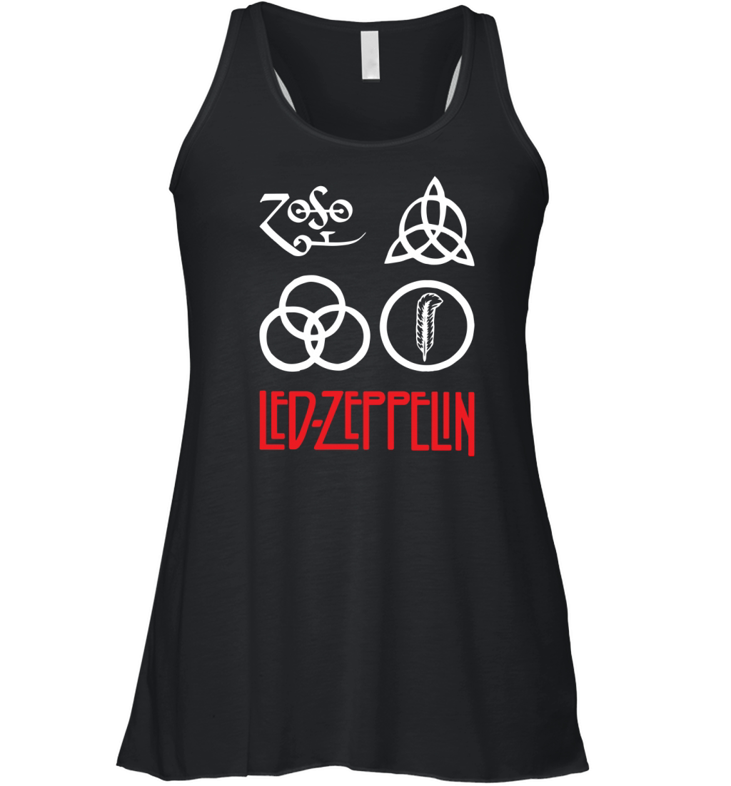 Symbol Led Zeppelin Women's Flowy Tank Top
