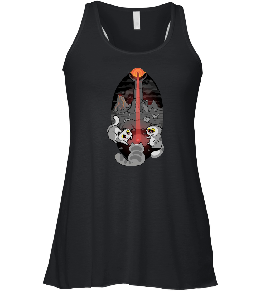 The Eye of Meowdor Women's Flowy Tank Top
