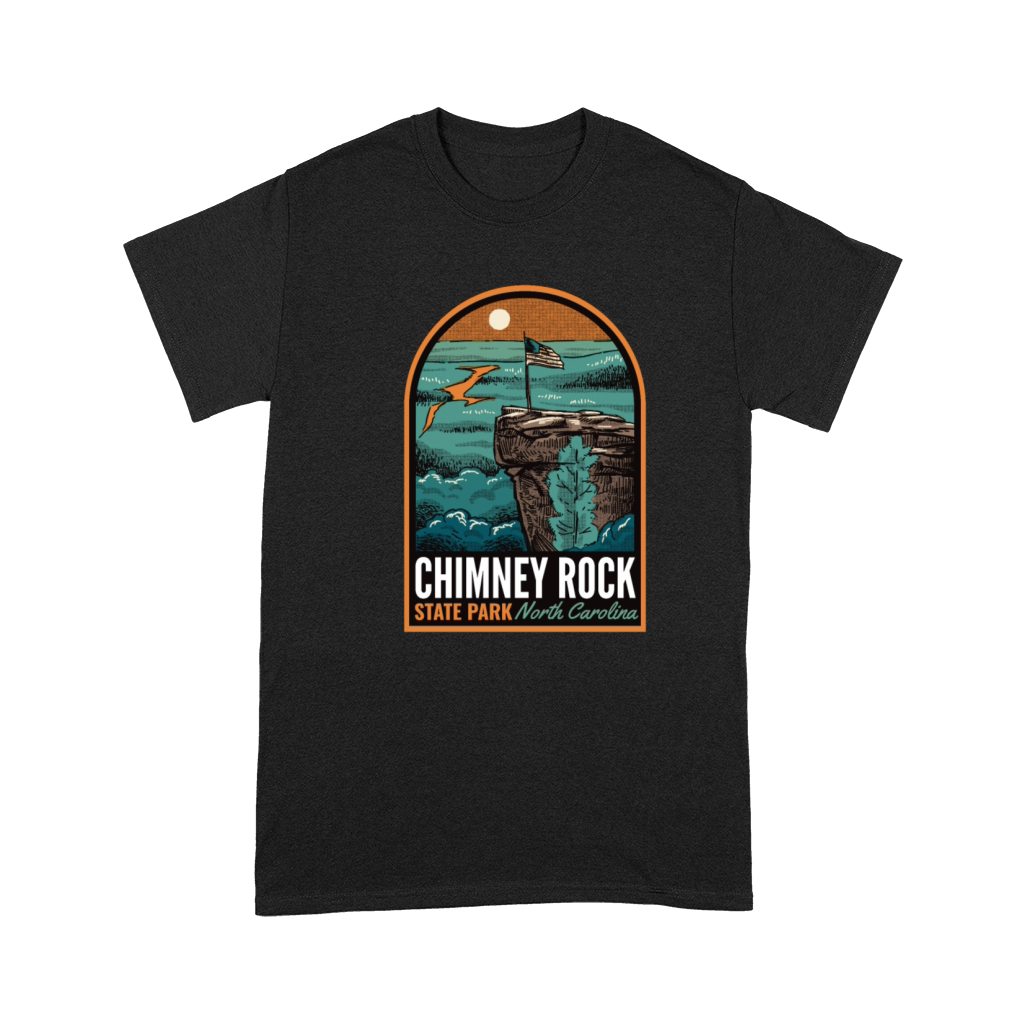 Chimney Rock State Park NC Vintage Premium T-shirt