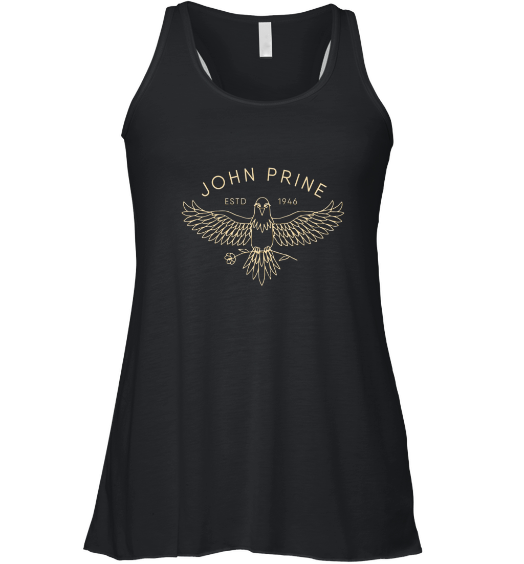 John Prine Est 1946 Women's Flowy Tank Top