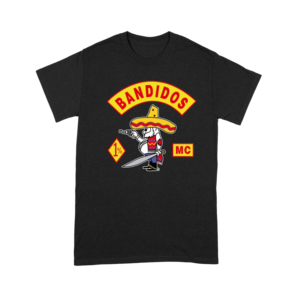 Red &amp;amp; Gold Nation Bandidos Premium T-shirt