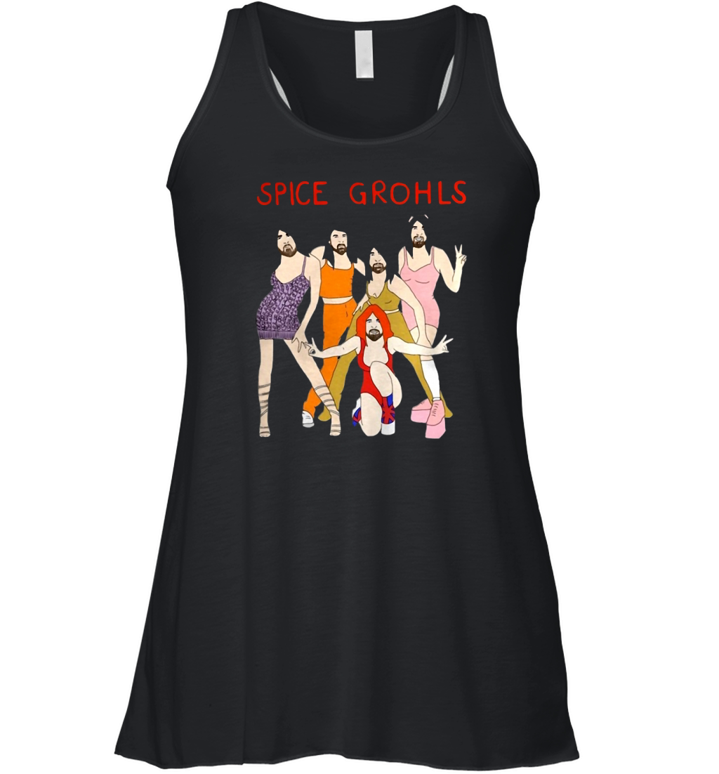 Spice Grohls Spice Girls And Boys Fronts Women's Flowy Tank Top
