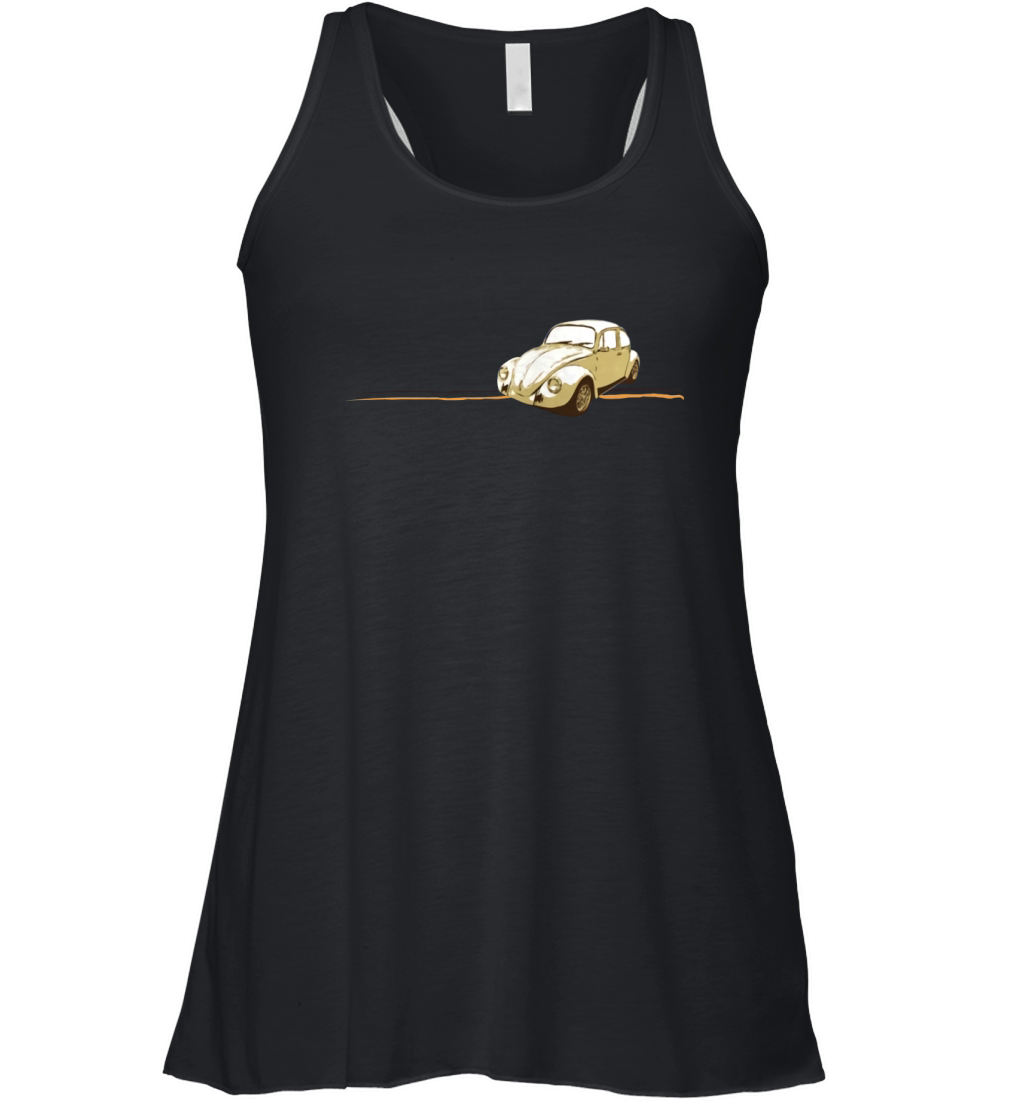 Vw Vintage Beetle Women's Flowy Tank Top