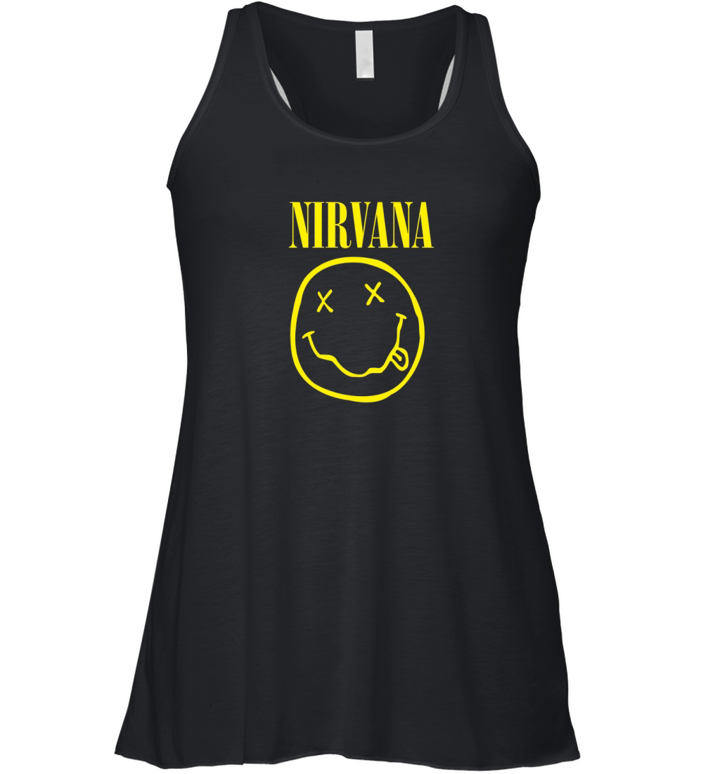 nirvana sweatshirt Women's Flowy Tank Top