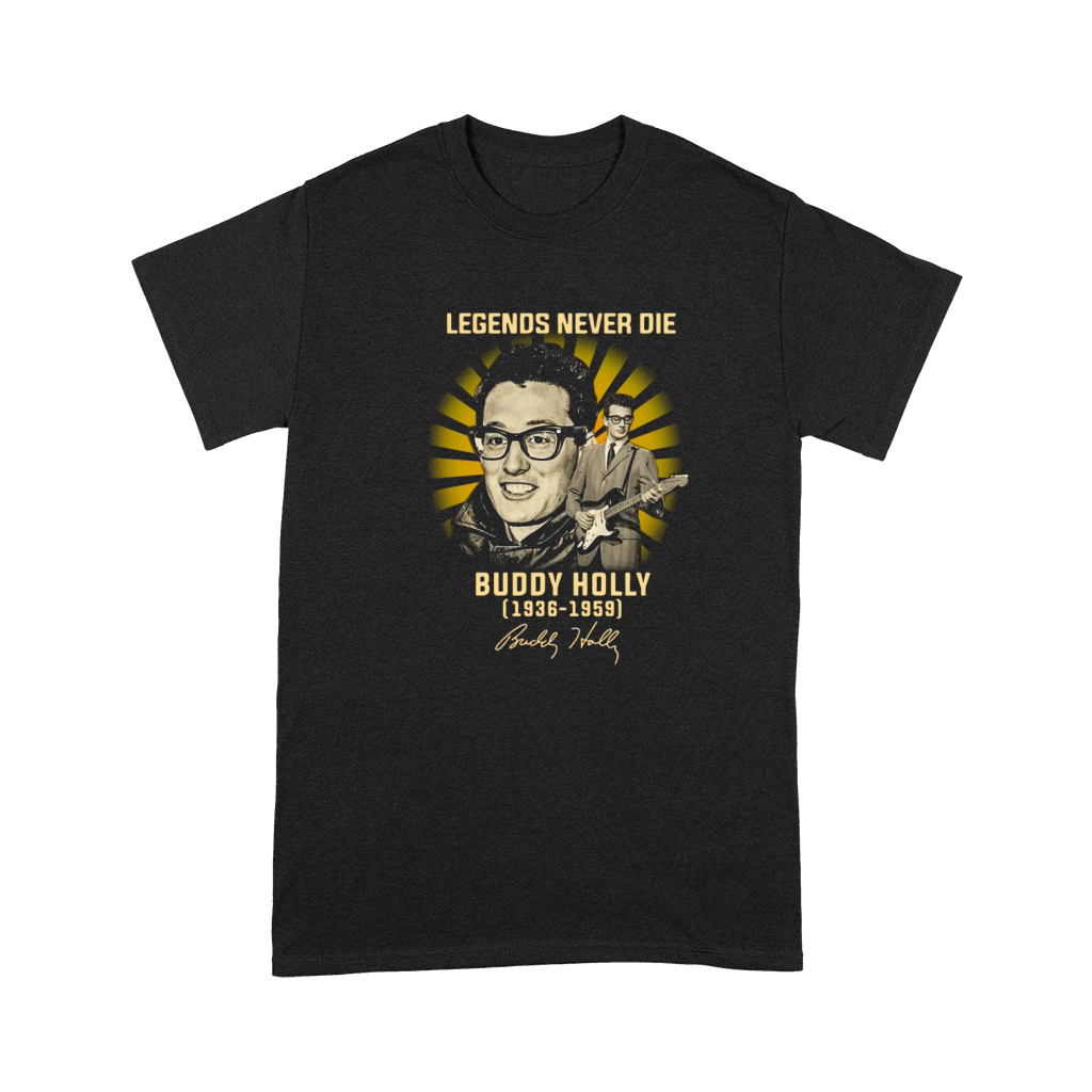 Legends never die Buddy Holly 1936 1959 signature Premium T-shirt
