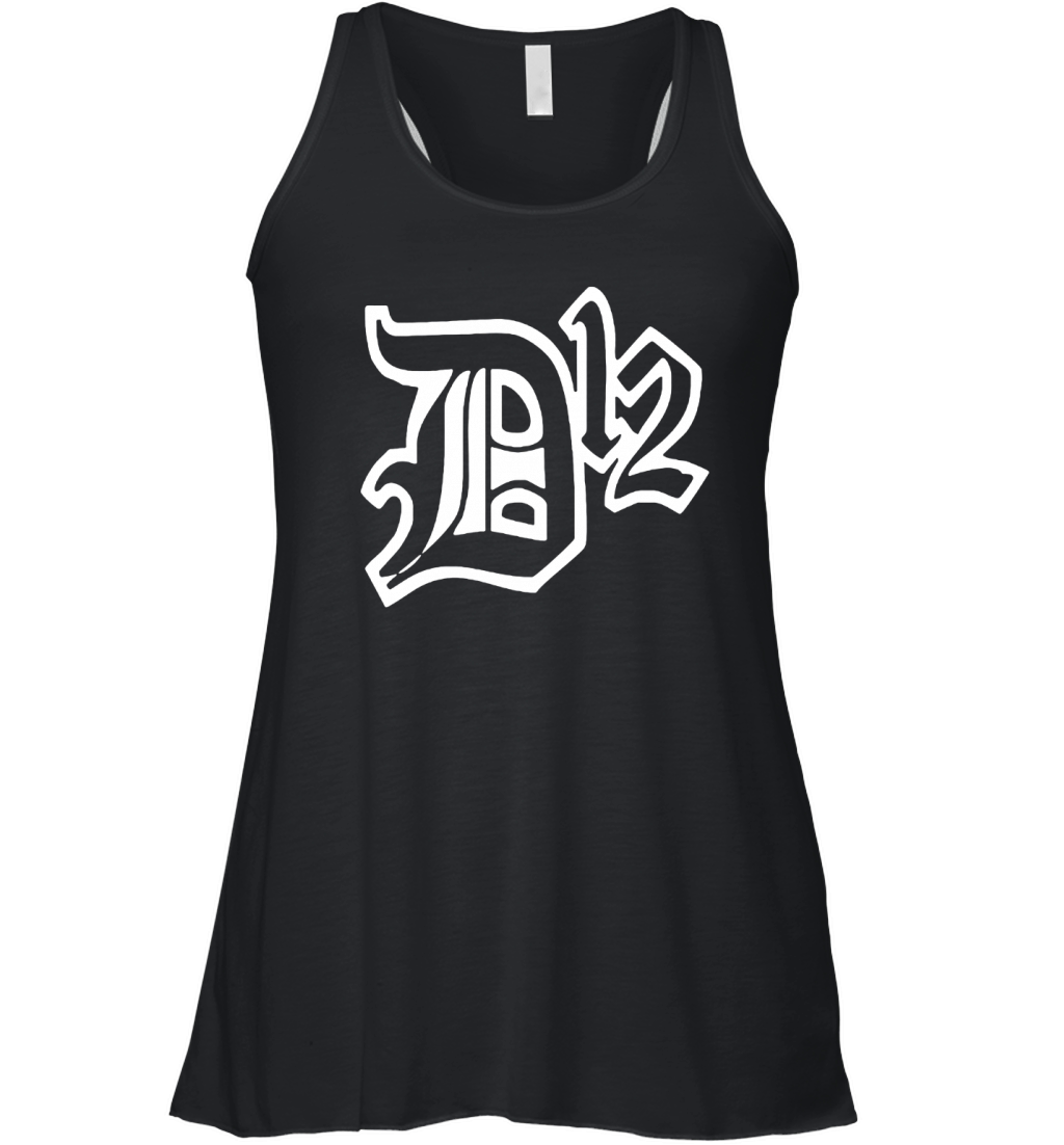 D12 Rap Hip Hop Music Classic Logo Women's Flowy Tank Top