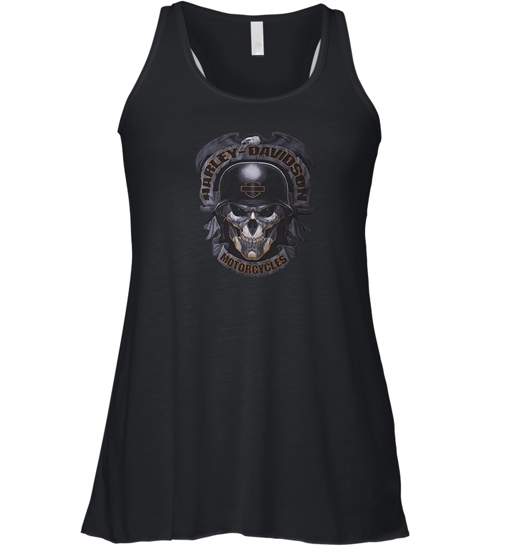 Harley Davidson Militaire Noir Women's Flowy Tank Top