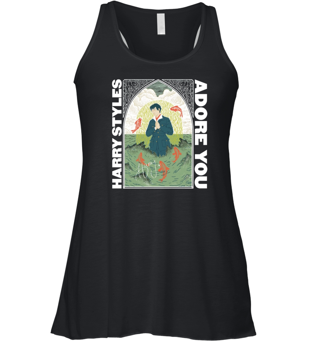 Harry Styles Adore You Poster shirt Women's Flowy Tank Top