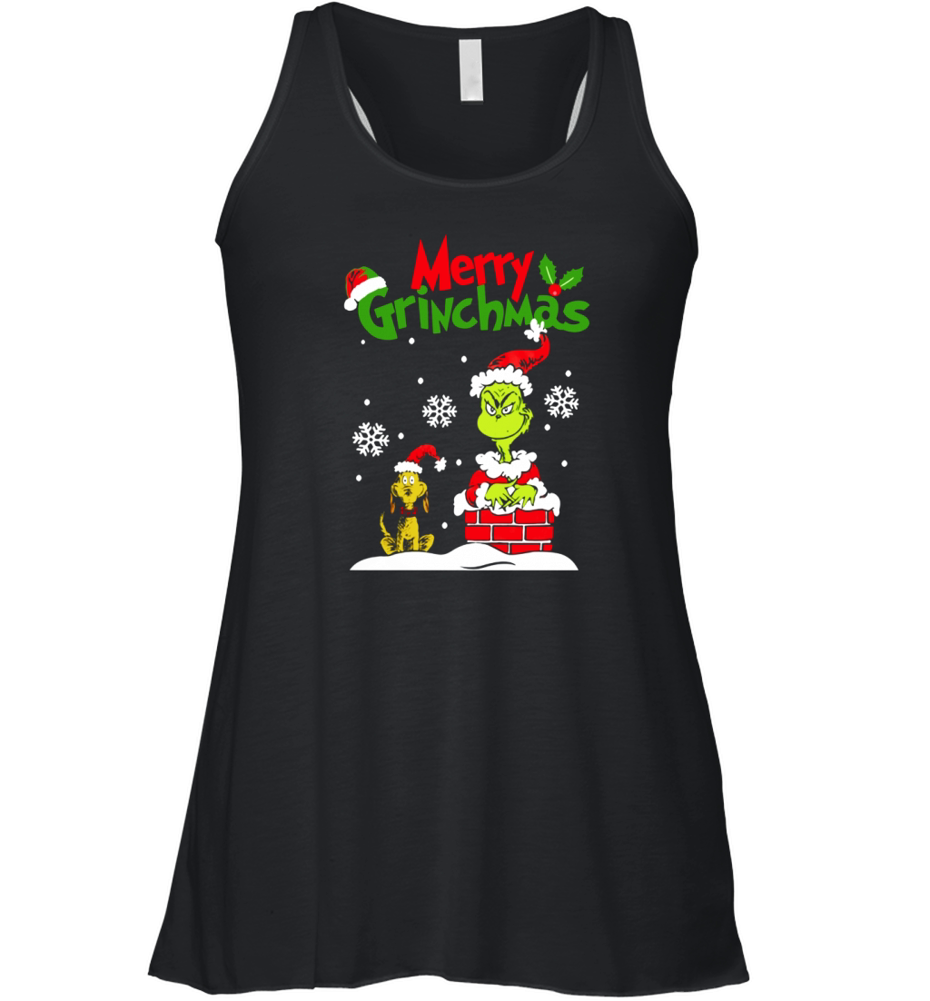 Merry Grinchmas Women's Flowy Tank Top