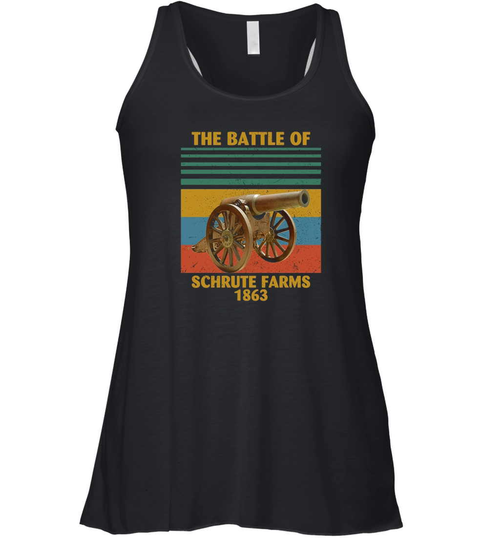 The Battle Of Schrute Farms Vintage Women's Flowy Tank Top