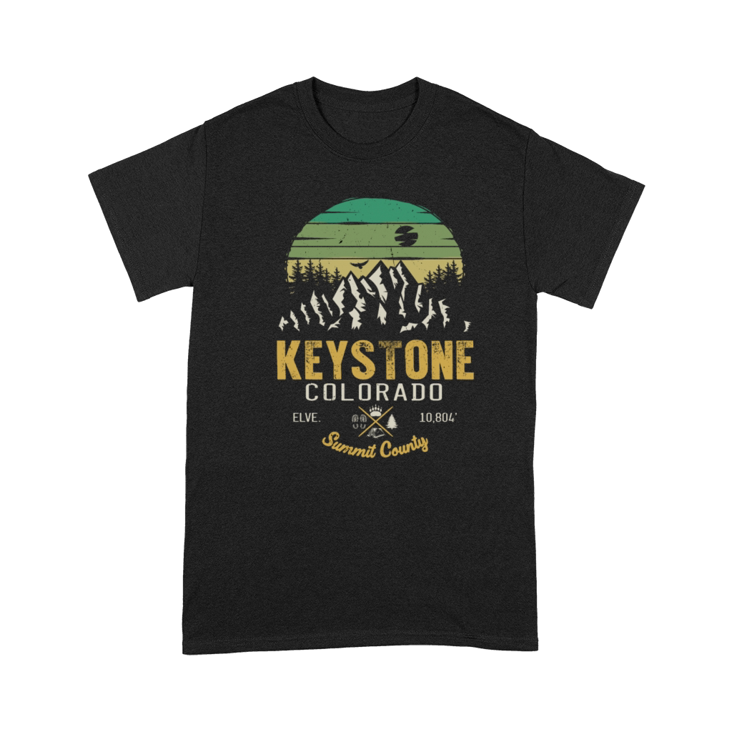 Keystone Colorado retro Ski Mountain Premium T-shirt