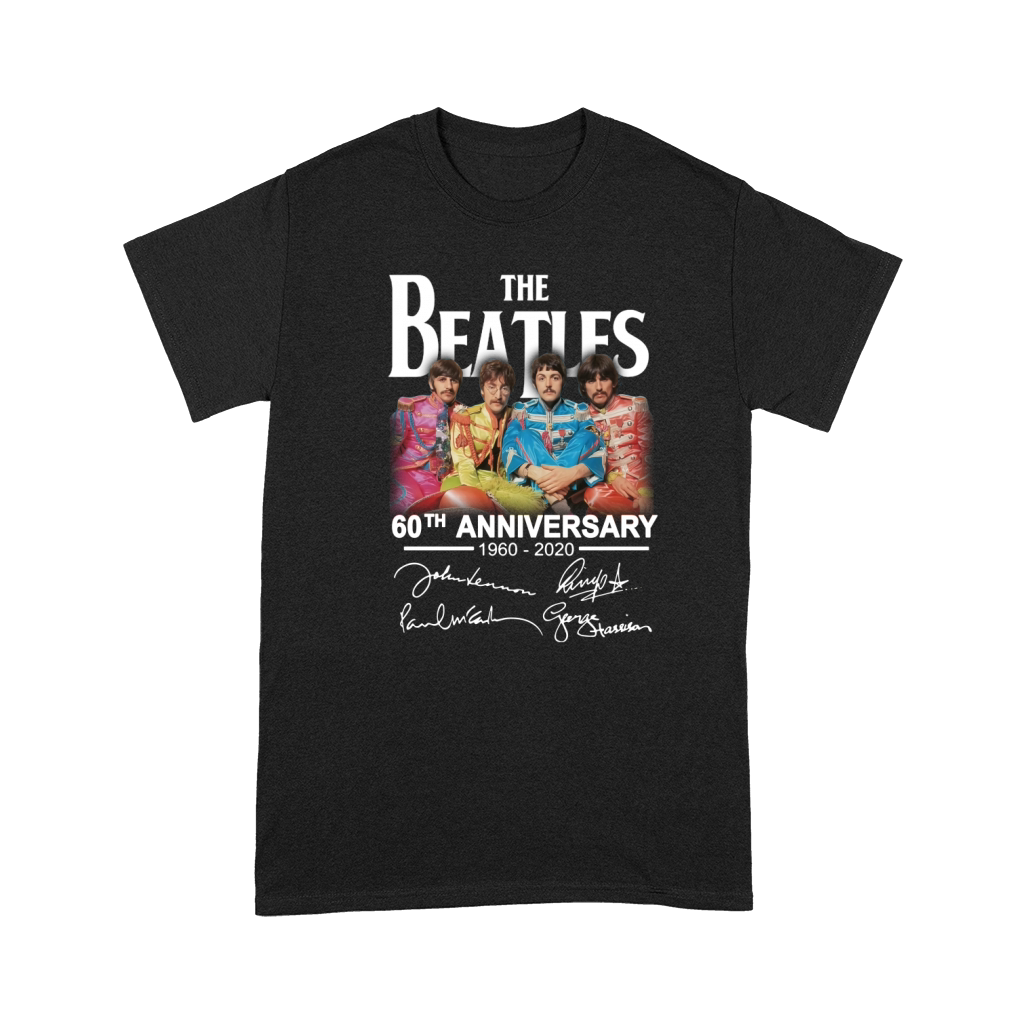 The Beatles 60th Anniversary 1960 2020 Premium T-shirt