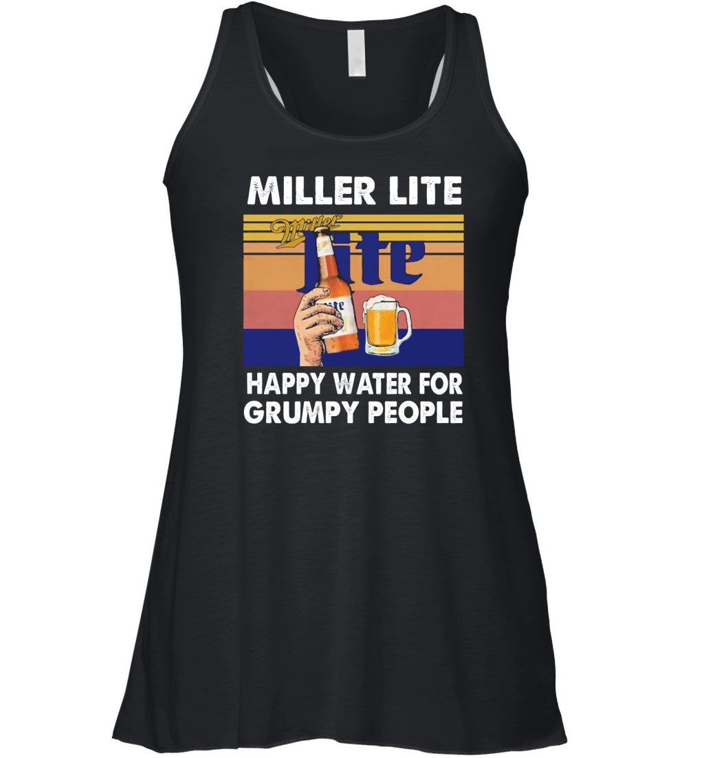 miller lite art Women's Flowy Tank Top