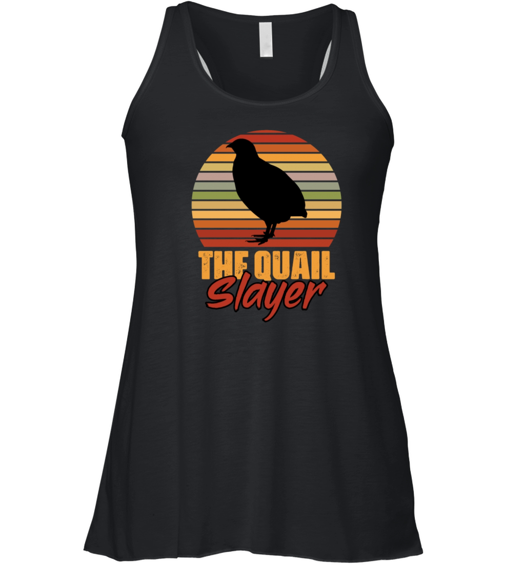 Vintage The Quail Slayer For Northern Bobwhite Women's Flowy Tank Top