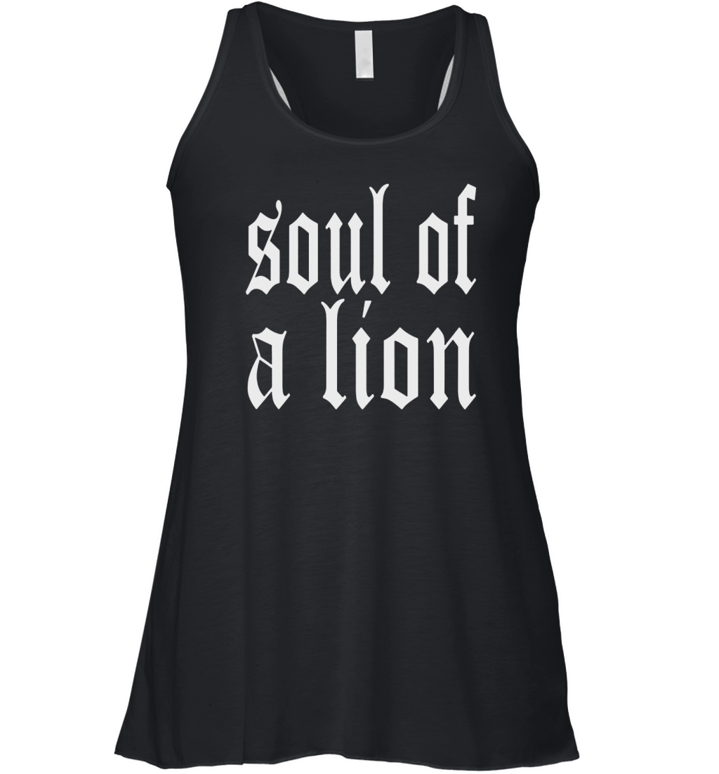 Warrior Soul of a Lion Women's Flowy Tank Top