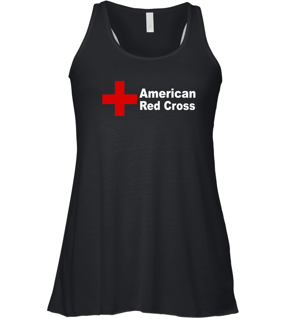 AMERICAN RED CROSS - Womens Organic T-Shirt Women's Flowy Tank Top