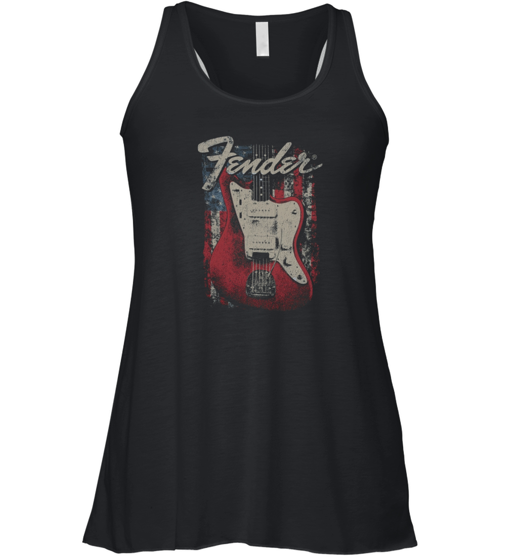 Fender Distressed Guitar Women's Flowy Tank Top