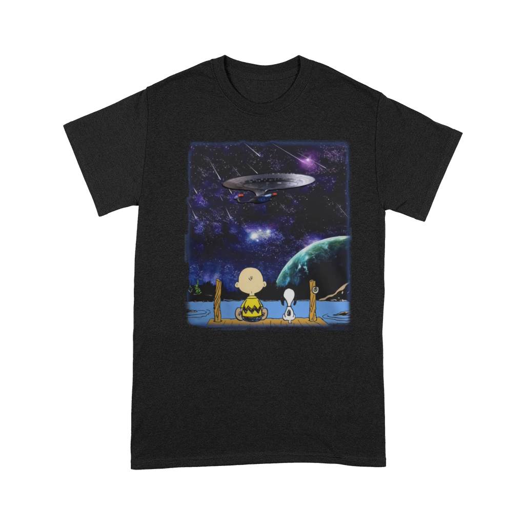 Charlie Brown Snoopy Enterprise Shirt Premium T-shirt