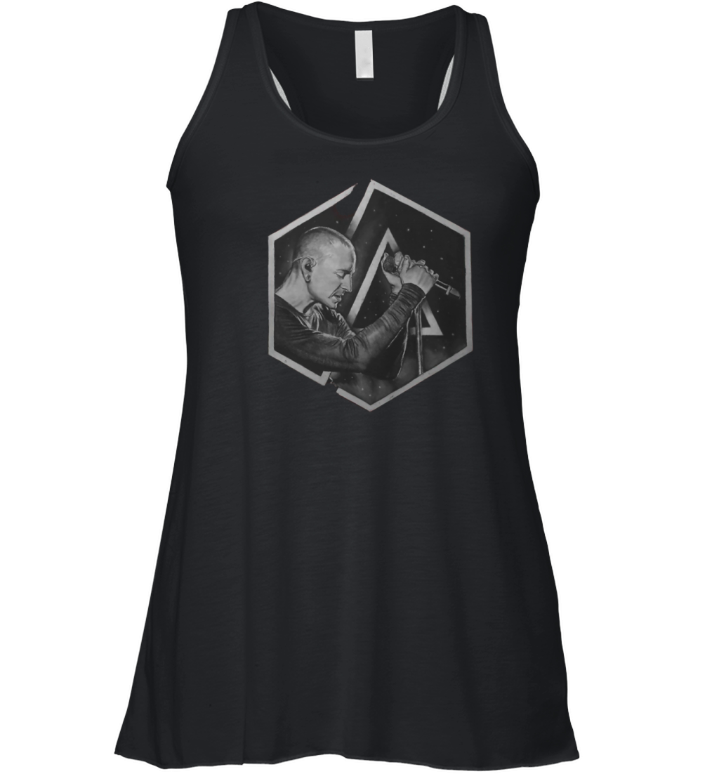 Chester Bennington Tribute Women's Flowy Tank Top
