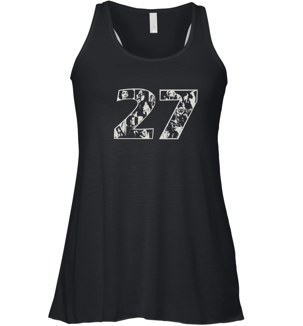 Forever 27 Club, Jimi Hendrix, Janis Joplin, Jim Morrison T-Shirt Women's Flowy Tank Top