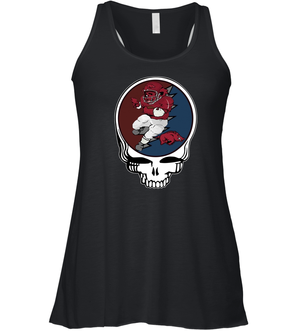 GratefulDead Tshirt Arkansas Razorbacks Women's Flowy Tank Top