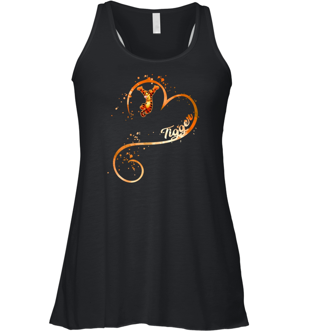 Heart Tigger Women's Flowy Tank Top