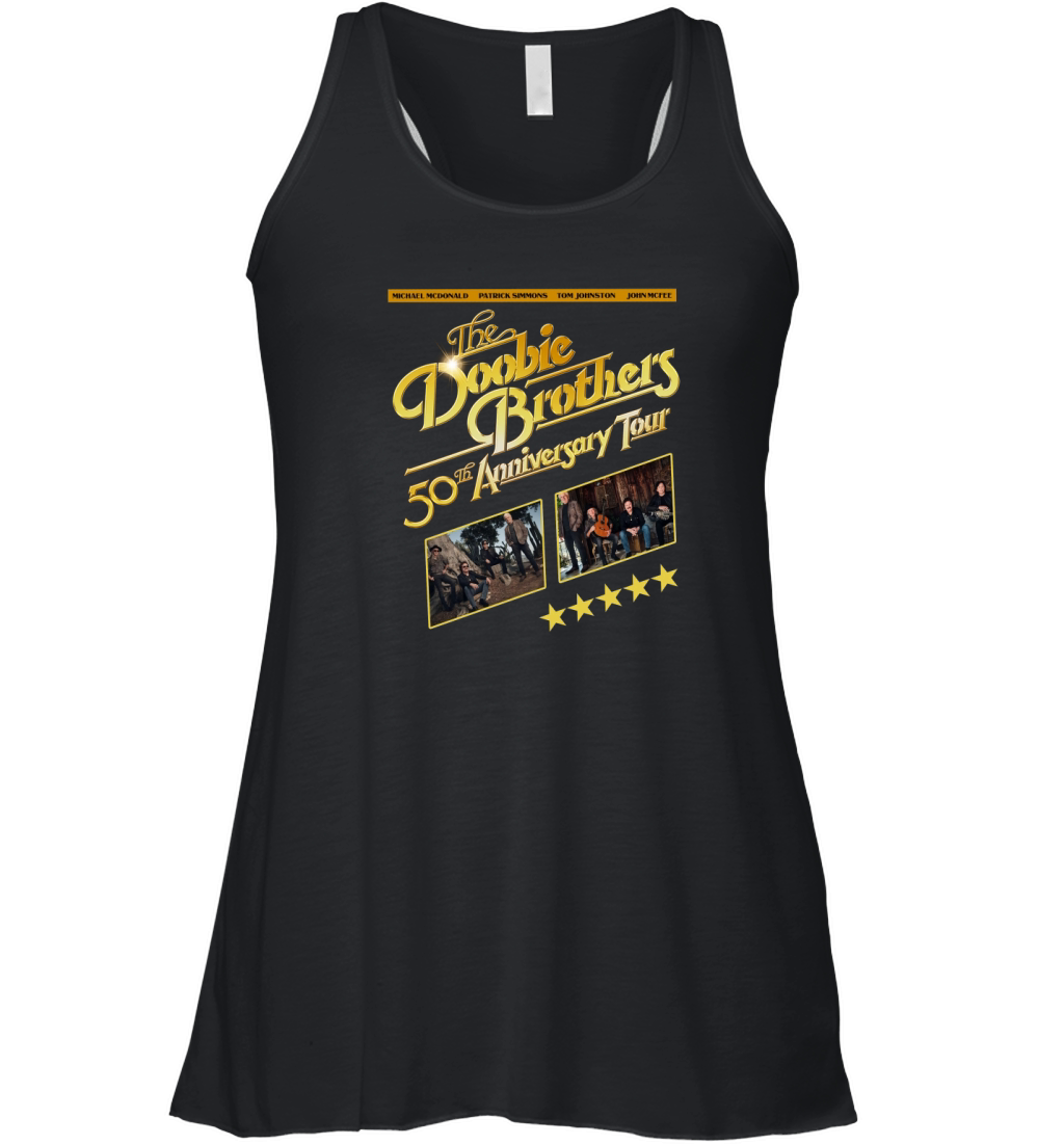 The Doobie Brothers 50th Anniversary Tour Women's Flowy Tank Top