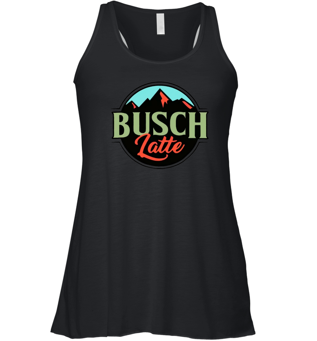 Vintage Busch Light Busch Latte Women's Flowy Tank Top