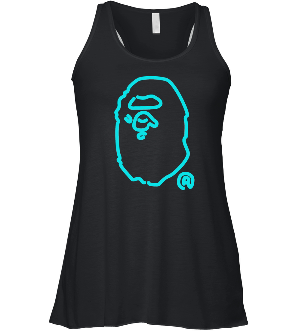 BAPE NEON BLEU Women's Flowy Tank Top