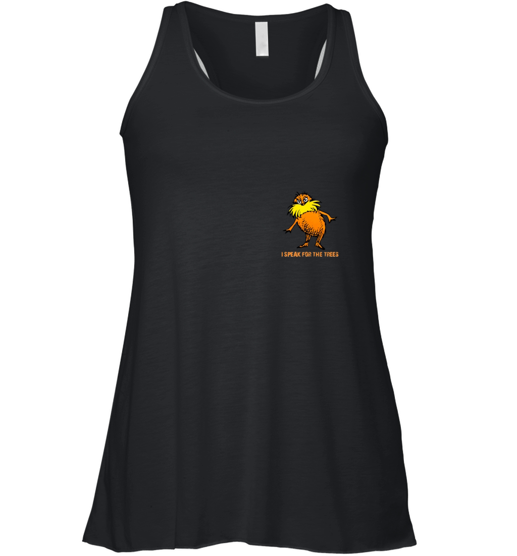 I Speak For The Trees Lorax Gildan Ultra Women's Flowy Tank Top