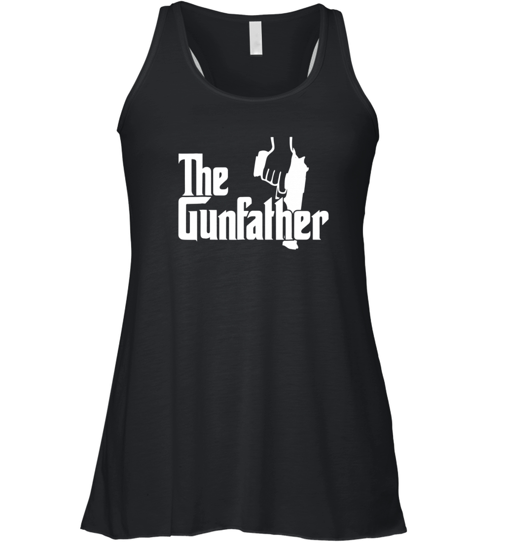 The Gunfather Tee Shirt For Gun Owners And Enthusiasts Women's Flowy Tank Top