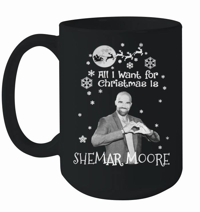 ALL I WANT FOR CHRISTMAS IS SHEMARMOORE Ceramic Mug