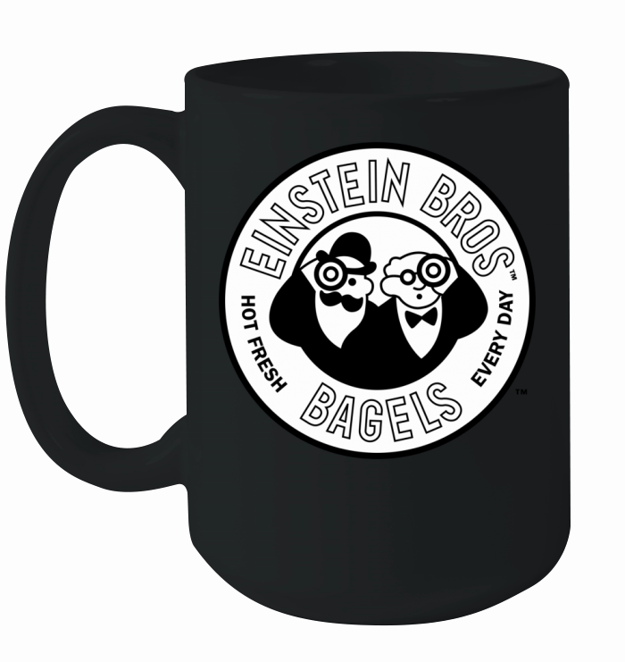 Einstein Bros Bagels Logo Brand Ceramic Mug