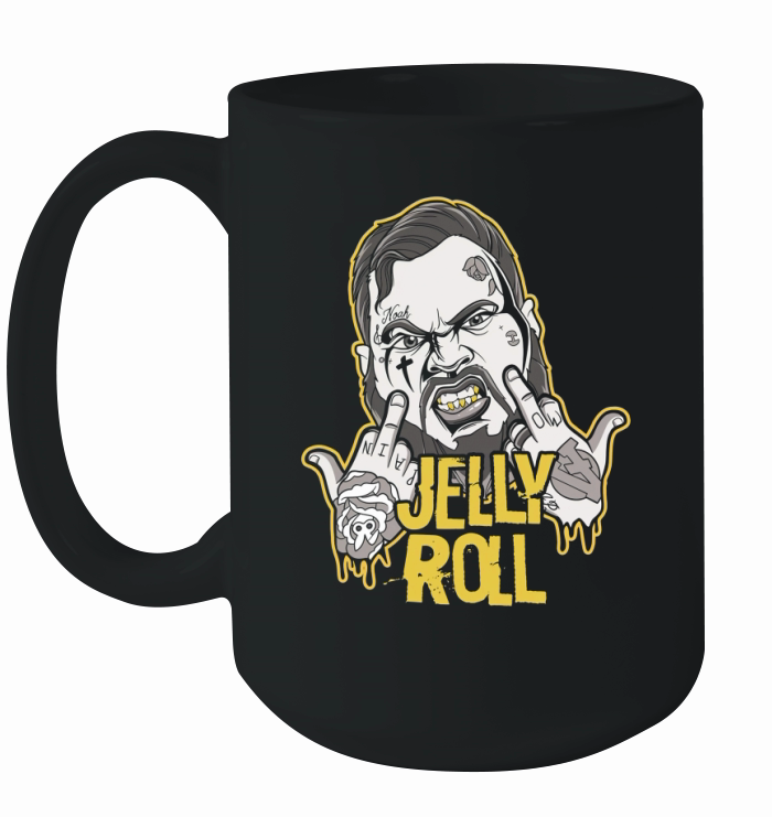jelly roll face merch Ceramic Mug