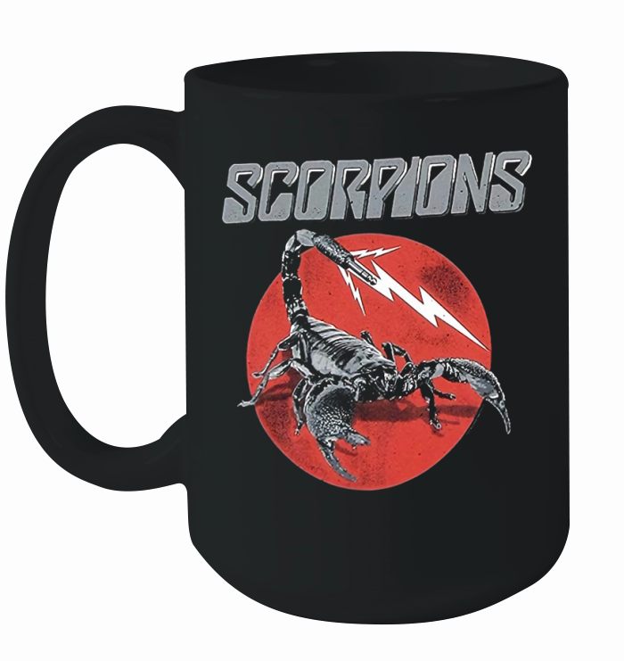 Scorpions Metal Rock Music Band Official Logo Adult Ceramic Mug