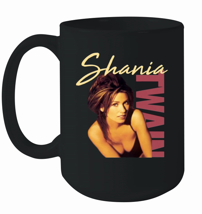 Shania Twain Official Color Photo Ceramic Mug