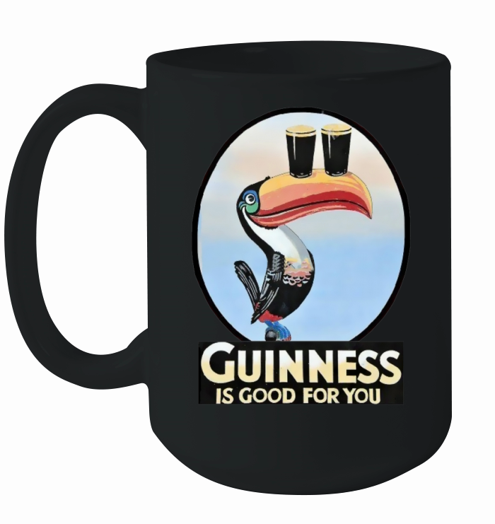 VINTAGE GUINNESS TOUCAN Ceramic Mug