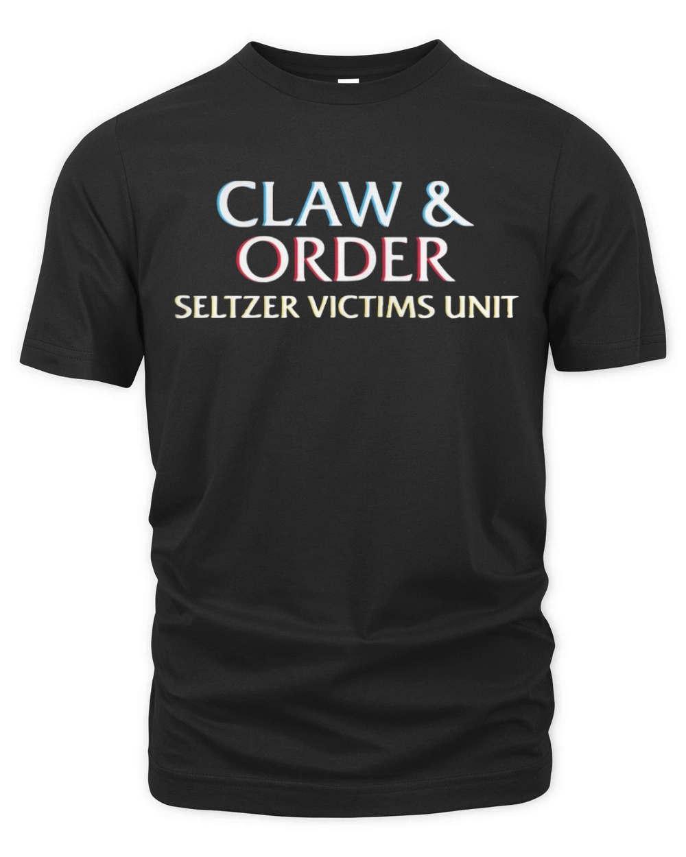 Claw and order seltzer victims unit shirt Organic Unisex T-shirt