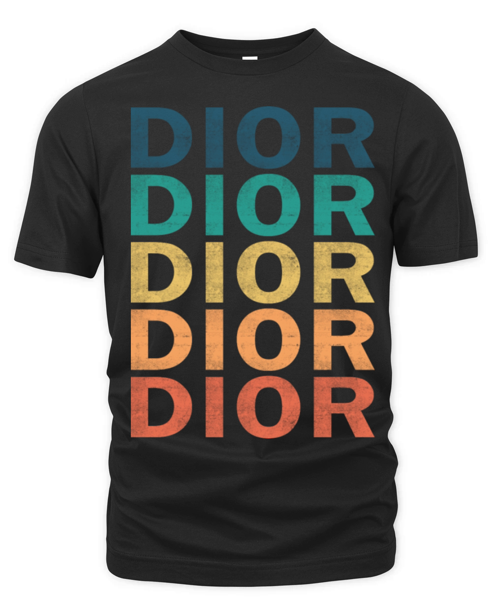 Dior Name T Shirt - Dior Vintage Retro Name Gift I Organic Unisex T-shirt