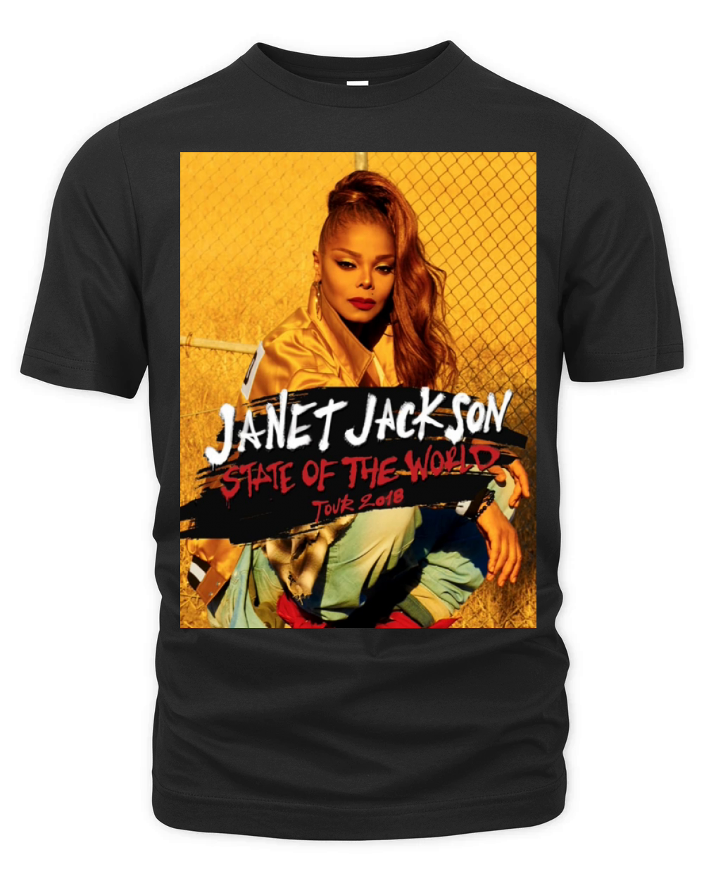 Janet Jackson state of the world Organic Unisex T-shirt